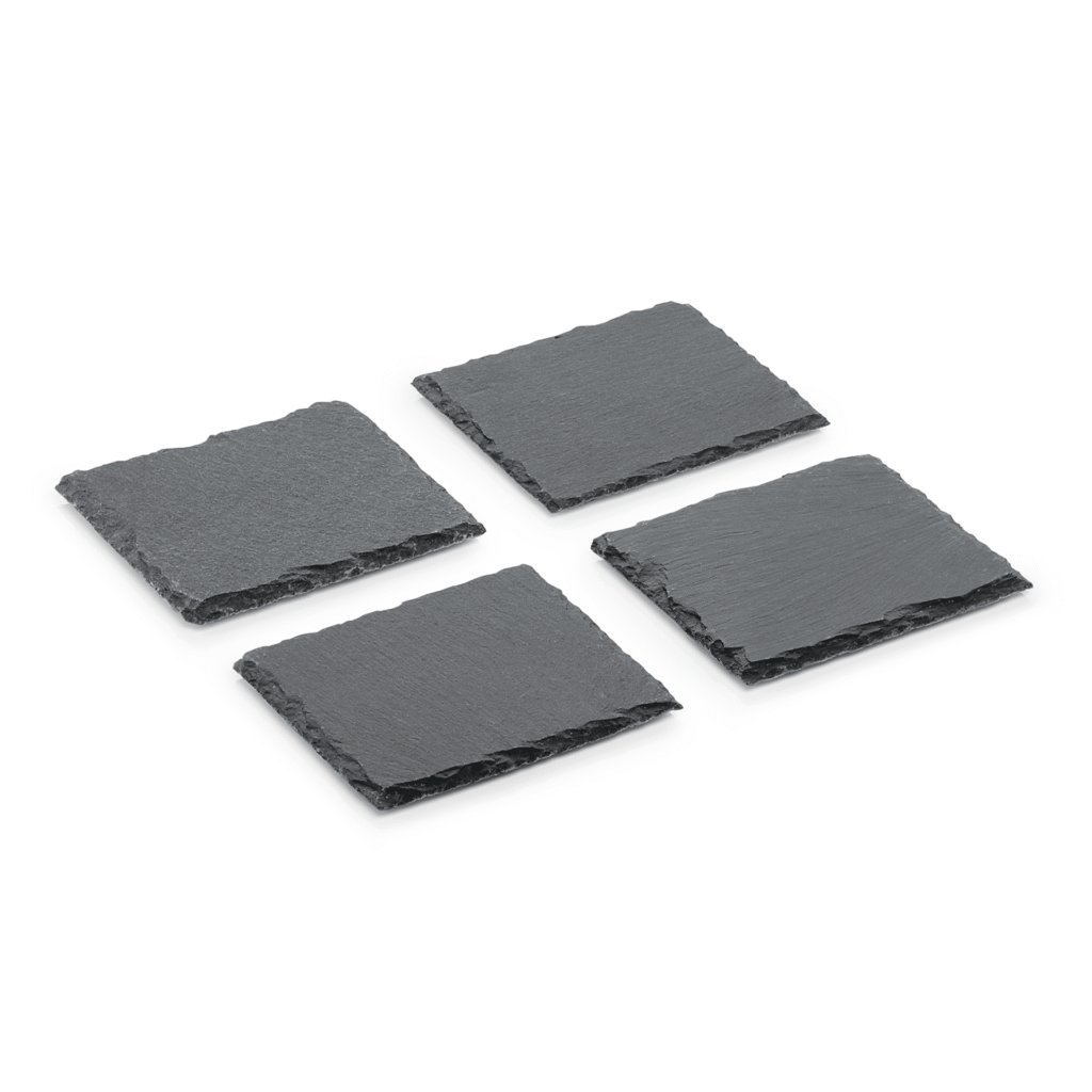 (4 stk) Plade Naturskifer – B10 x D10 cm – Tykkelse 4 mm