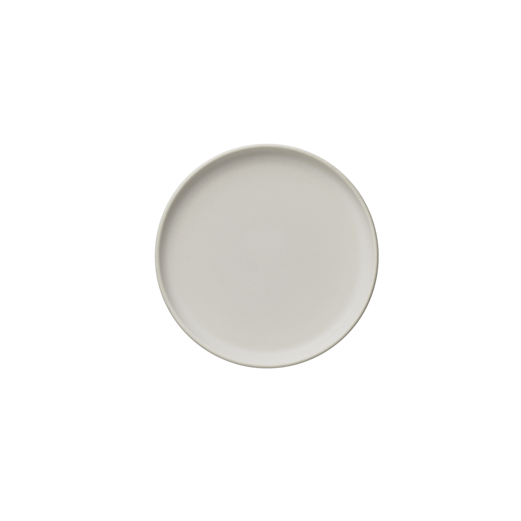 (6 stk) – Rockzzero – Tallerken – stentøj – Ø17,5 cm – Højde 2,5 cm – ONE LIGHT ROCK