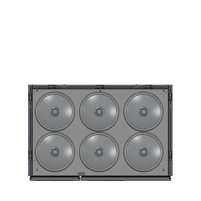 Tefcold - Fustagekølere - SKB-6 - 1465 x 975 x 1080 mm