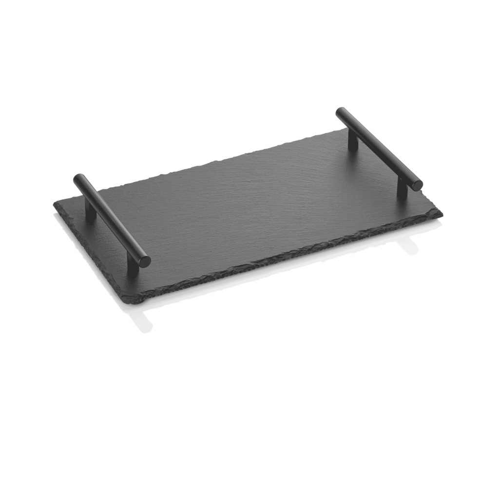 GN skifertallerken – med håndtag – 1/3 325 x 176 mm – SLATE LINE – naturskifer