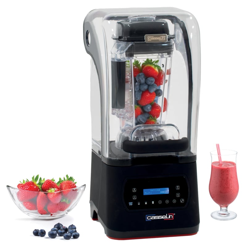 Professionel blender 2,5 liter kande med lyddæmpende boks