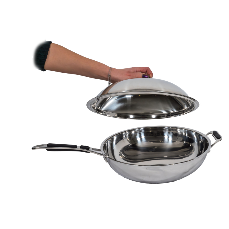 Wok med låg 36 cm